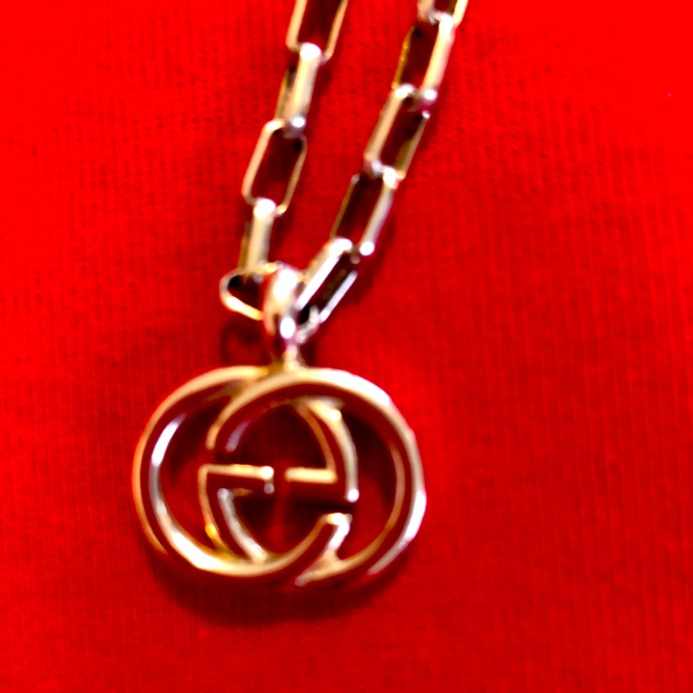 COPY - Authentic sterling silver Gucci necklace unisex
